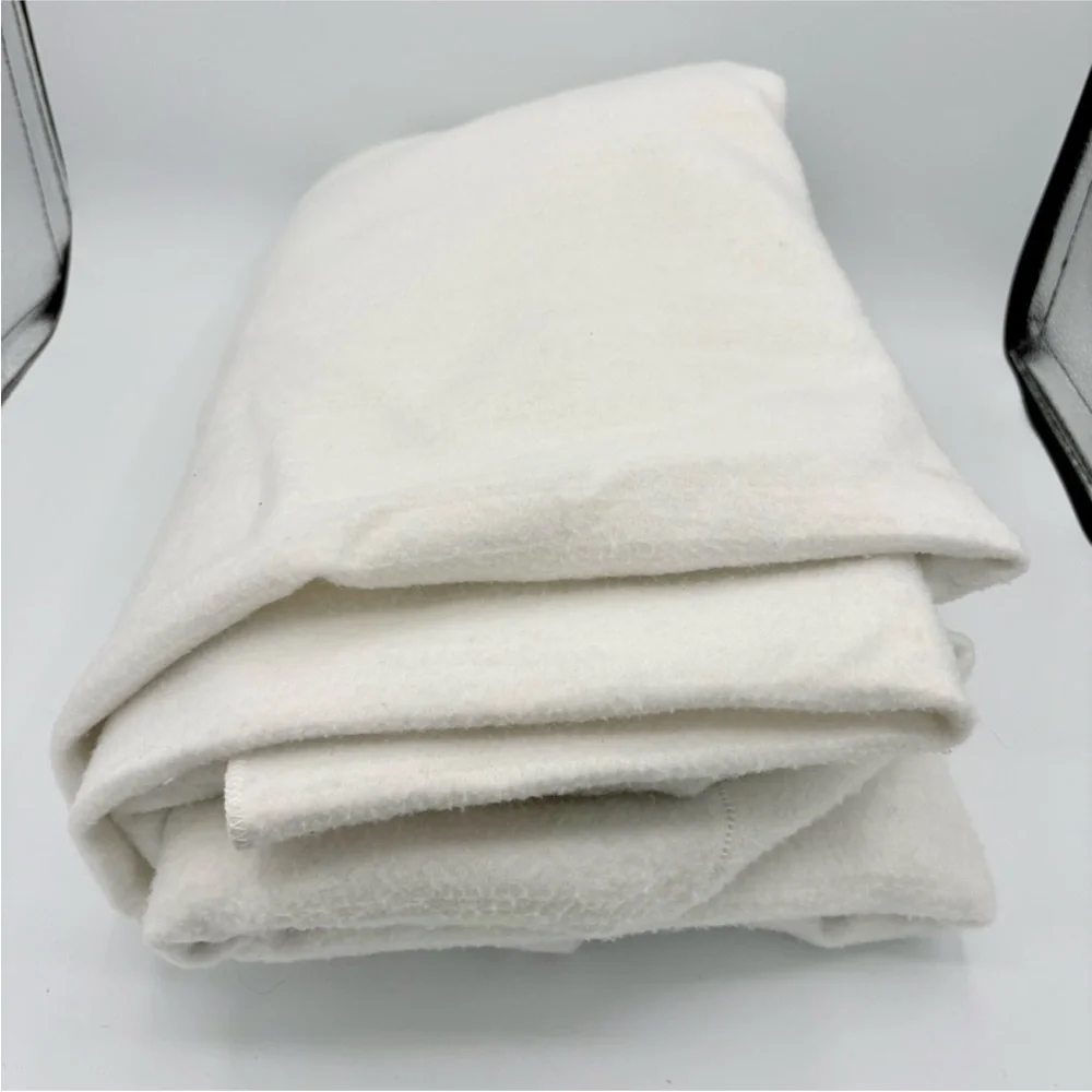 VINTAGE 1985 Chatham Manufacturing Company TWIN SIZE Blanket Fitted Sheet wool